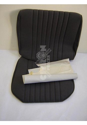  ID/DS Garniture siège AV en étoffe gris unie pour assise + dossier Panneau de fermeture en simili blanchâtre Citroën ID/DS 