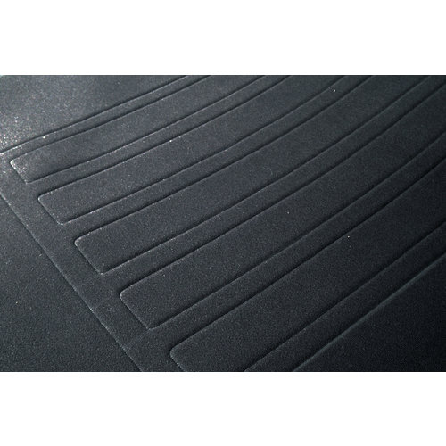  ID/DS Garniture siège AV en étoffe gris unie pour assise + dossier Panneau de fermeture en simili blanchâtre imprimé gauffre Citroën ID/DS 