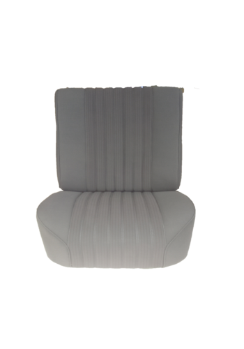  Citroën ID/DS Front seat in grey cloth (central part 2 tones) mounted on base frame without weel without back cover plate without preparation for head rest from 68 Citroën ID/DS 