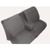 Mounted rear bench in grey cloth (central part 2 tones) Citroën ID/DS