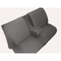 thumb-Mounted rear bench in grey cloth (central part 2 tones) Citroën ID/DS-1