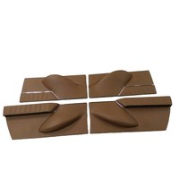 thumb-Set of 4 door cards in brown leather Citroën ID/DS-1