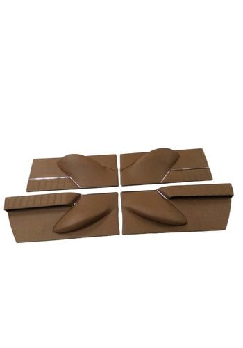  ID/DS Set of 4 door cards in brown leather Citroën ID/DS 