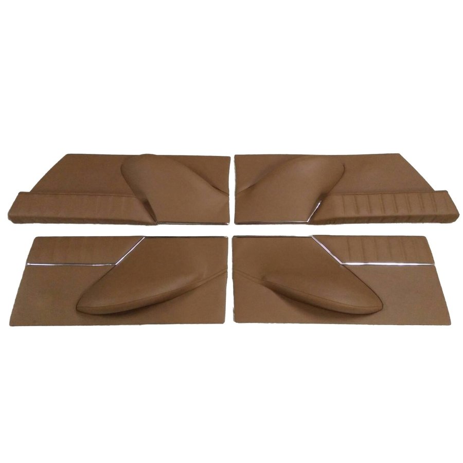 Deurschotten set bruin leer Citroën ID/DS-2