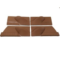 thumb-Set of 4 door cards in light brown leather Citroën ID/DS-1