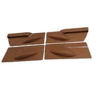 thumb-Set of 4 door cards in light brown leather Citroën ID/DS-3