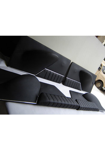  Citroën ID/DS Deurschotten set zwart leer Citroën ID/DS 