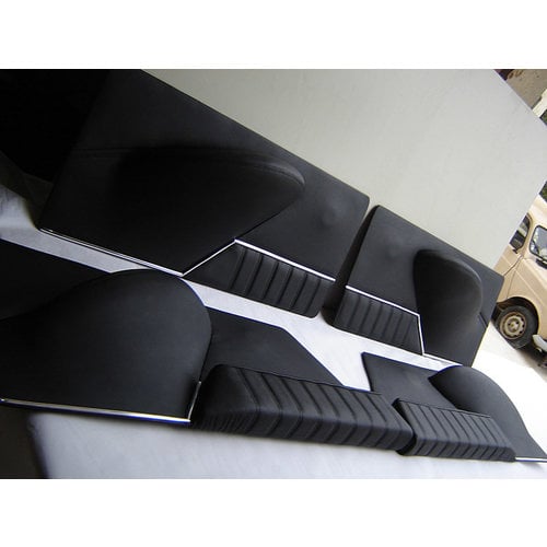  Citroën ID/DS Set of 4 door cards in black leather Citroën ID/DS 