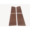 ID/DS Door card set (flat) brown leatherette Citroën ID/DS