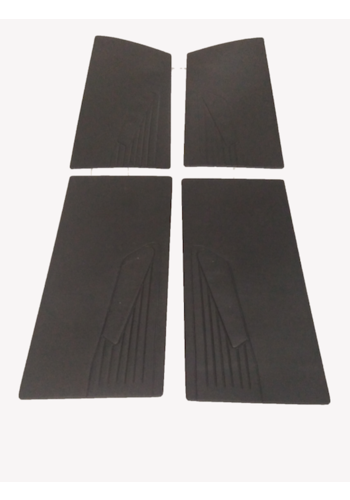  Citroën ID/DS 1 Satz Türverkleidungen [4] schwarzes Kunstleder für Modell mit geschraubter Armstütze Citroën ID/DS 
