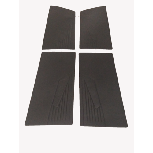  ID/DS 1 Satz Türverkleidungen [4] schwarzes Kunstleder für Modell mit geschraubter Armstütze Citroën ID/DS 