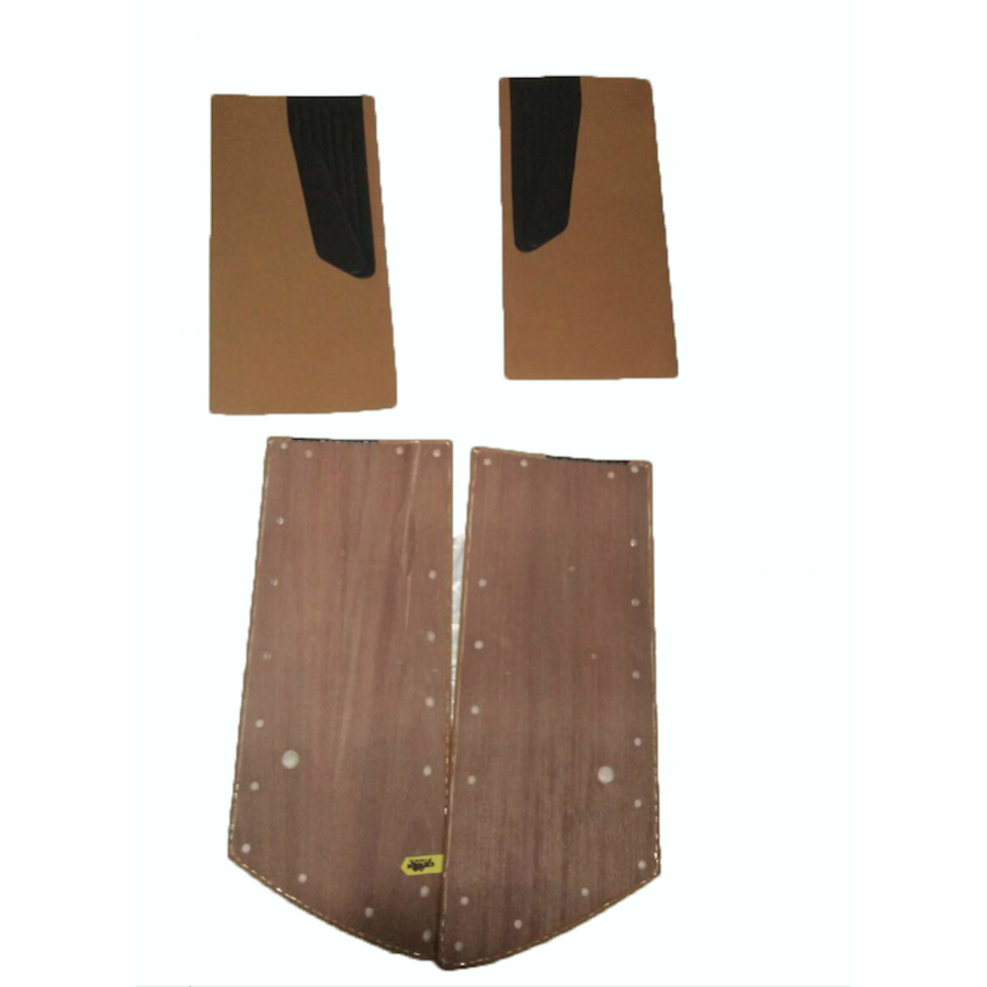 Door card set ocher cloth (flat foruperpecial) Citroën ID/DS-4