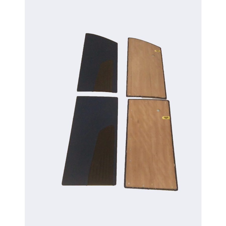 Door card set blue cloth (flat foruperpecial) Citroën ID/DS-2