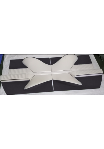  Citroën ID/DS Set deurschotten grijs stof Citroën ID/DS     (RAL 7015) 