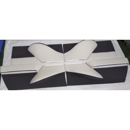  Citroën ID/DS 1 Satz Türverkleidungen [4] Stoff-bezogen grau Citroën ID/DS. (RAL 7015) 