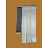 ID/DS Outside aluminium look a like material (pvc) 4 pieces sidemember Citroën ID/DS