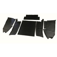 thumb-Kofferraumverkleidungssatz [6] (schwarz PVC) mit 4 mm Schalldämmung Citroën ID/DS-2