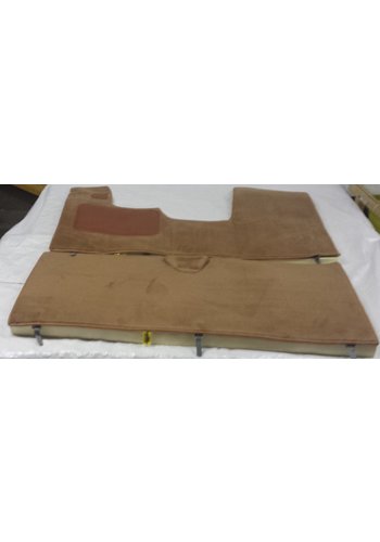  Citroën ID/DS Jeu complet de tapis marron pour PA (méchanique/hydrolique/injection) AV avec mousse alveolée Citroën ID/DS 