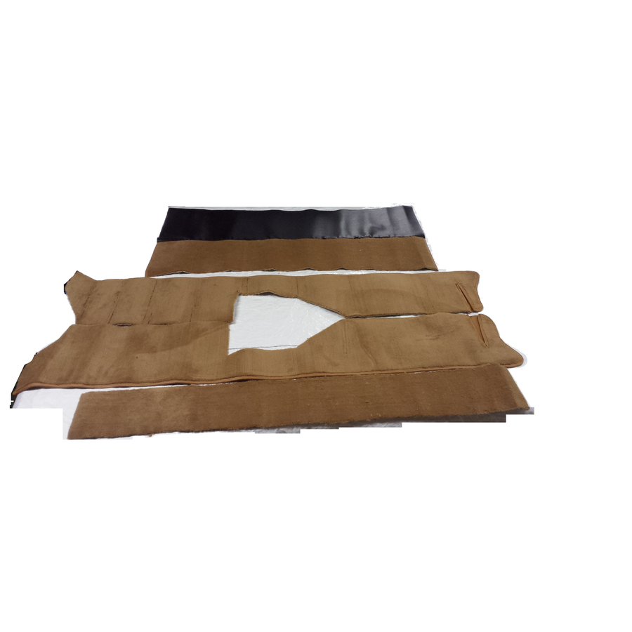 Full carpet set including foam brown Citroën ID/DS-3