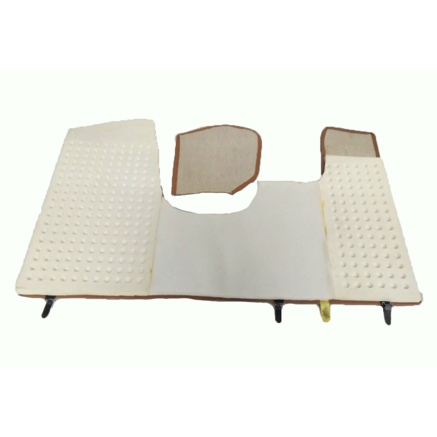 Tapis AV marron production origine (PA) garniture de plancher de pédale inclus AV avec mousse alveolée Citroën ID/DS-4