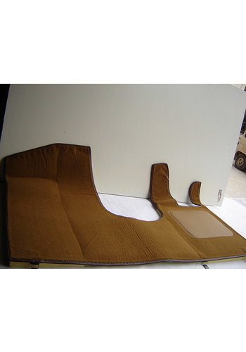  Citroën ID/DS Front carpet brown RHD with foam Citroën ID/DS 