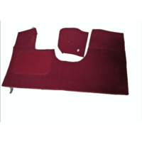 thumb-Front carpet red without foam Citroën ID/DS-1