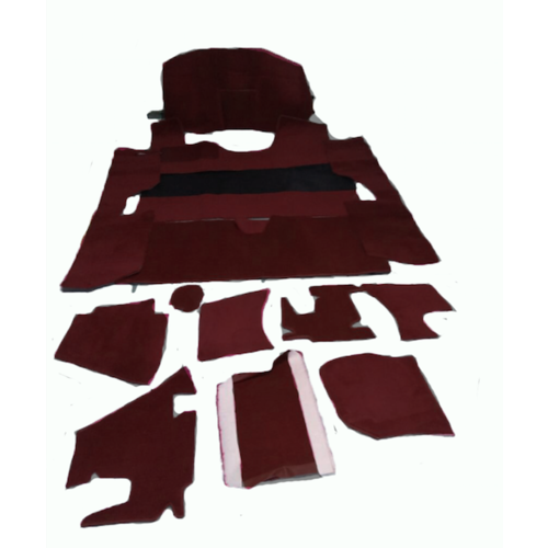  Citroën ID/DS Full carpet set without foam red Citroën ID/DS 