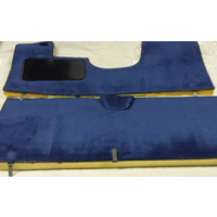 thumb-Full carpet set including foam blue Citroën ID/DS-1