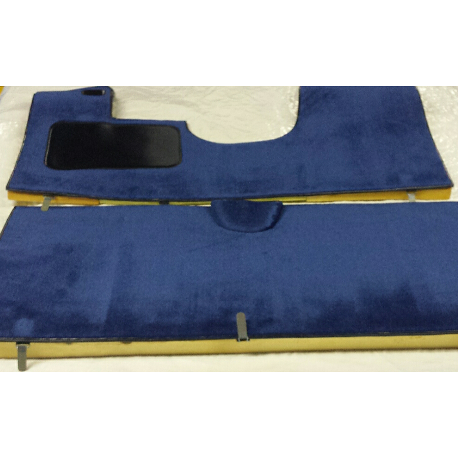 Full carpet set including foam blue Citroën ID/DS-1