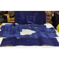 thumb-Full carpet set including foam blue Citroën ID/DS-3