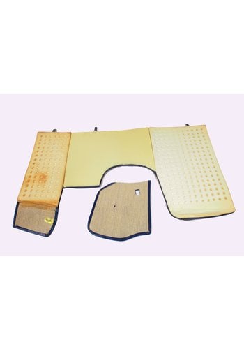  Citroën ID/DS Bodenmatte vorne blau Originalreplikat (Pallas) mit Bezug für Pedalboden mit Schaum Citroën ID/DS 