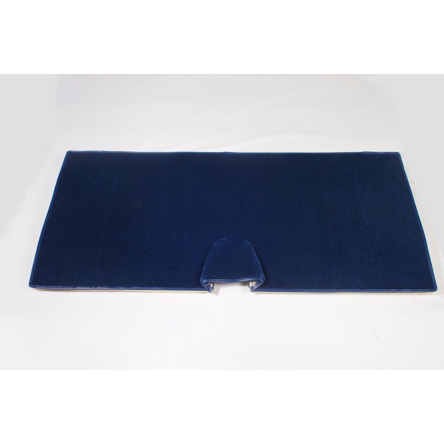 Tapis AR bleu production origine (PA) AV avec mousse alveolée Citroën ID/DS-3