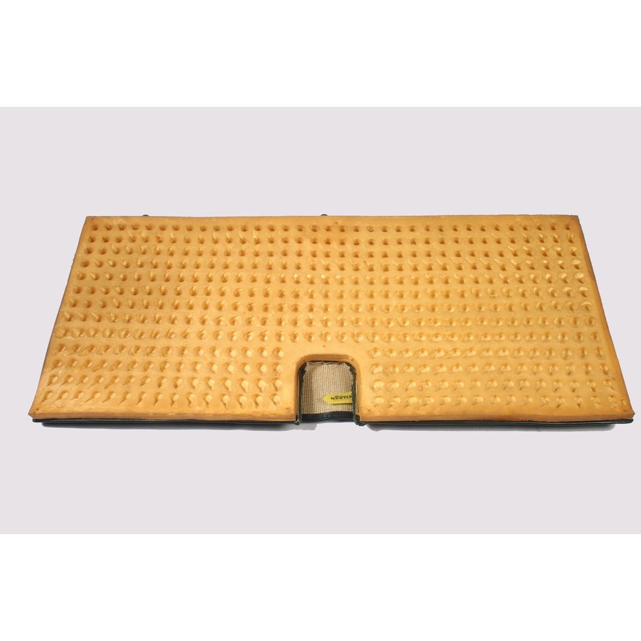 Bodenmatte hinten grün Originalreplikat (Pallas) mit Schaum Citroën ID/DS-2