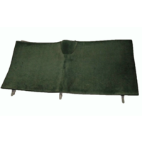 thumb-Rear carpet green without foam Citroën ID/DS-3