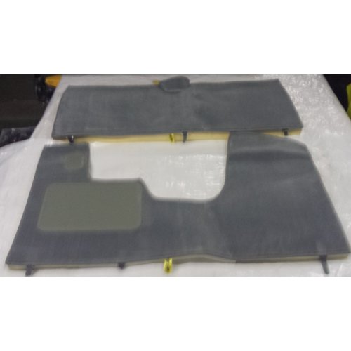  Citroën ID/DS Jeu complet de tapis gris pour PA (méchanique/hydrolique/injection) AV avec mousse alveolée Citroën ID/DS 