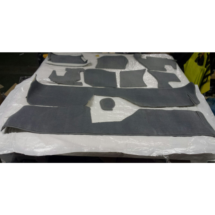 Full carpet set with foam grey Citroën ID/DS-2
