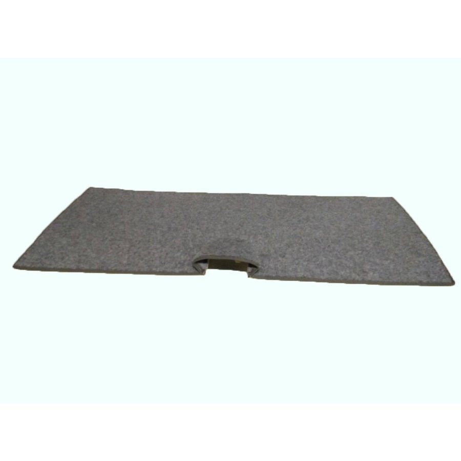 Rear carpet with foam for non-Pallas Citroën ID/DS-2