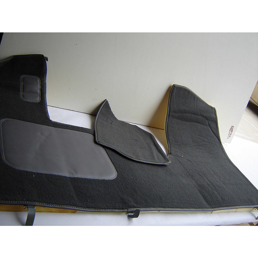 Tapis AV gris production origine (PA) garniture de plancher de pédale inclus AV avec mousse alveolée Citroën ID/DS-1