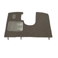 thumb-Tapis AV gris production origine (non PA mechanique) pour ancien modèle avant 69 avec mousse alveolée Citroën ID/DS-1