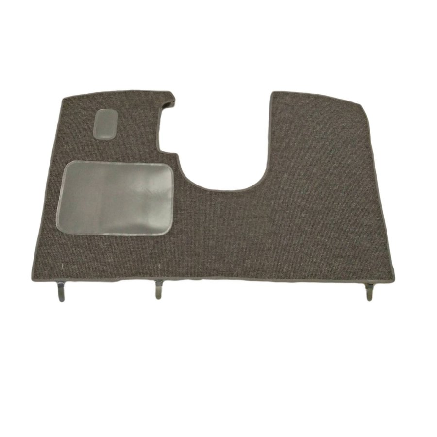 Tapis AV gris production origine (non PA mechanique) pour ancien modèle avant 69 avec mousse alveolée Citroën ID/DS-1