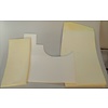 ID/DS Set of foam pieces for under front mat Citroën ID/DS