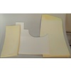 ID/DS Set of foam pieces for under front mat Citroën ID/DS