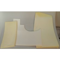 thumb-Set of foam pieces for under front mat Citroën ID/DS-1