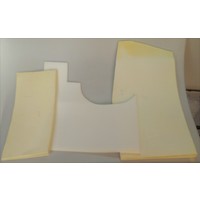 thumb-Set of foam pieces for under front mat Citroën ID/DS-2