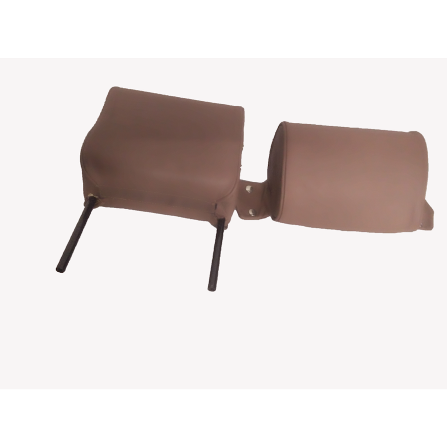 Kopfstütze (2 teilig) Leder braun schmales Modell Citroën ID/DS-3