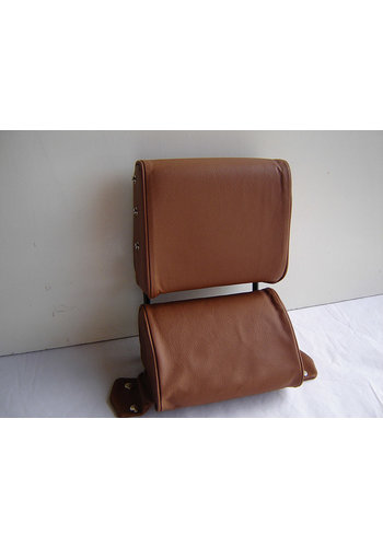  ID/DS Head rest with light brown leather trimming narrow model 2 pieces Citroën ID/DS 