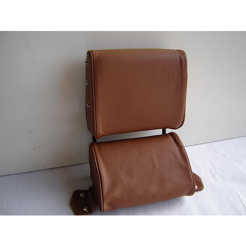  Citroën ID/DS Head rest with light brown leather trimming narrow model 2 pieces Citroën ID/DS 