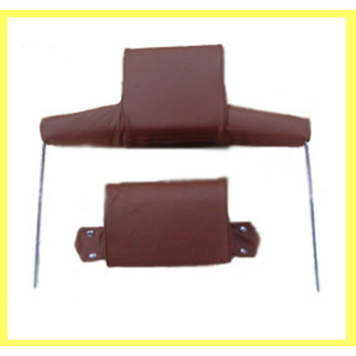  ID/DS Head rest with light brown leather trimming wide model 2 pieces Citroën ID/DS 