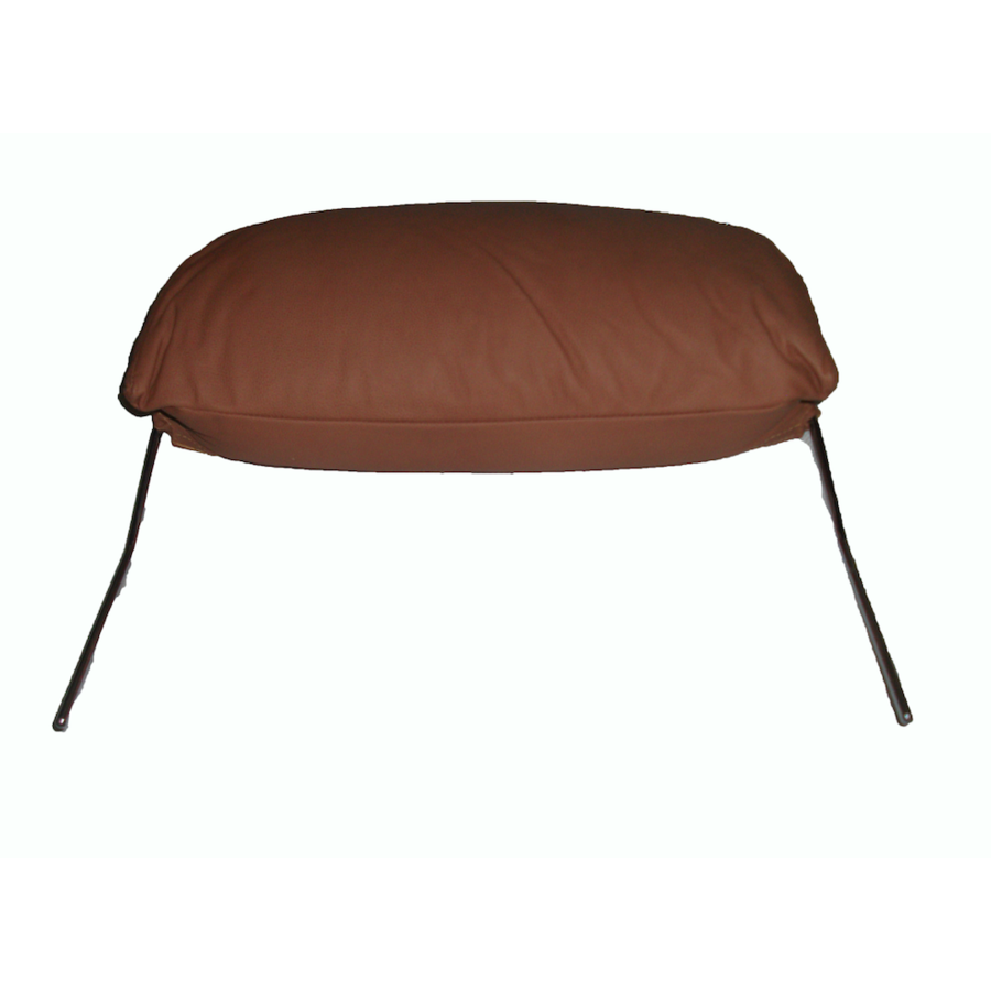 Repose-tête pour modèle ancien en forme de sac (1 pièce modèle large) garniture cuir tabac Citroën ID/DS-1