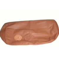 thumb-Head rest cover with light brown leather trimming for old types (bag shape) wide model 1 pieces Citroën ID/DS-4